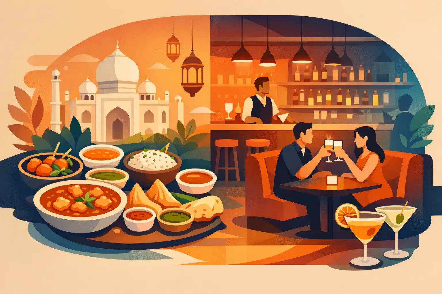 Read more about the article Why Choose a Restrobar With Indian Food